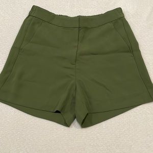 J by J Crew Olive Color Shorts Size 4